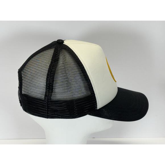 Vans Skeleton Flamingo Patch Trucker Hat Black White Mesh Snapback - Picture 6 of 8